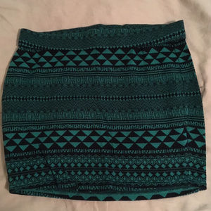 NWOT UO Sparkle & Fade Bondage Mini Skirt, Size L